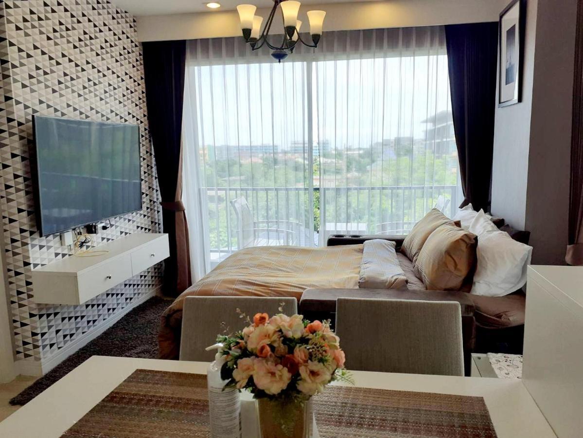 Execlusive Seaview 1 bedroom suite at The Patio Bangsaen Buitenkant foto