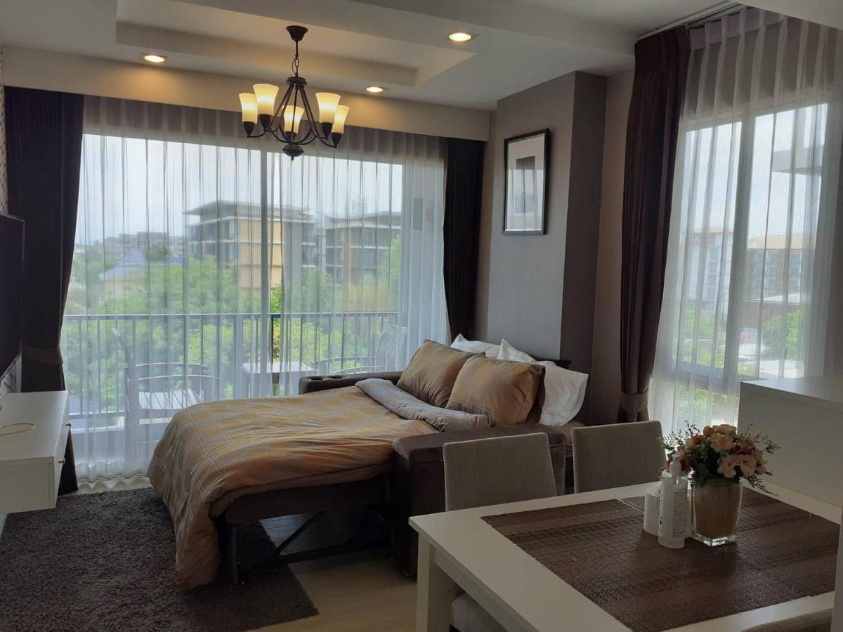 Execlusive Seaview 1 bedroom suite at The Patio Bangsaen Buitenkant foto