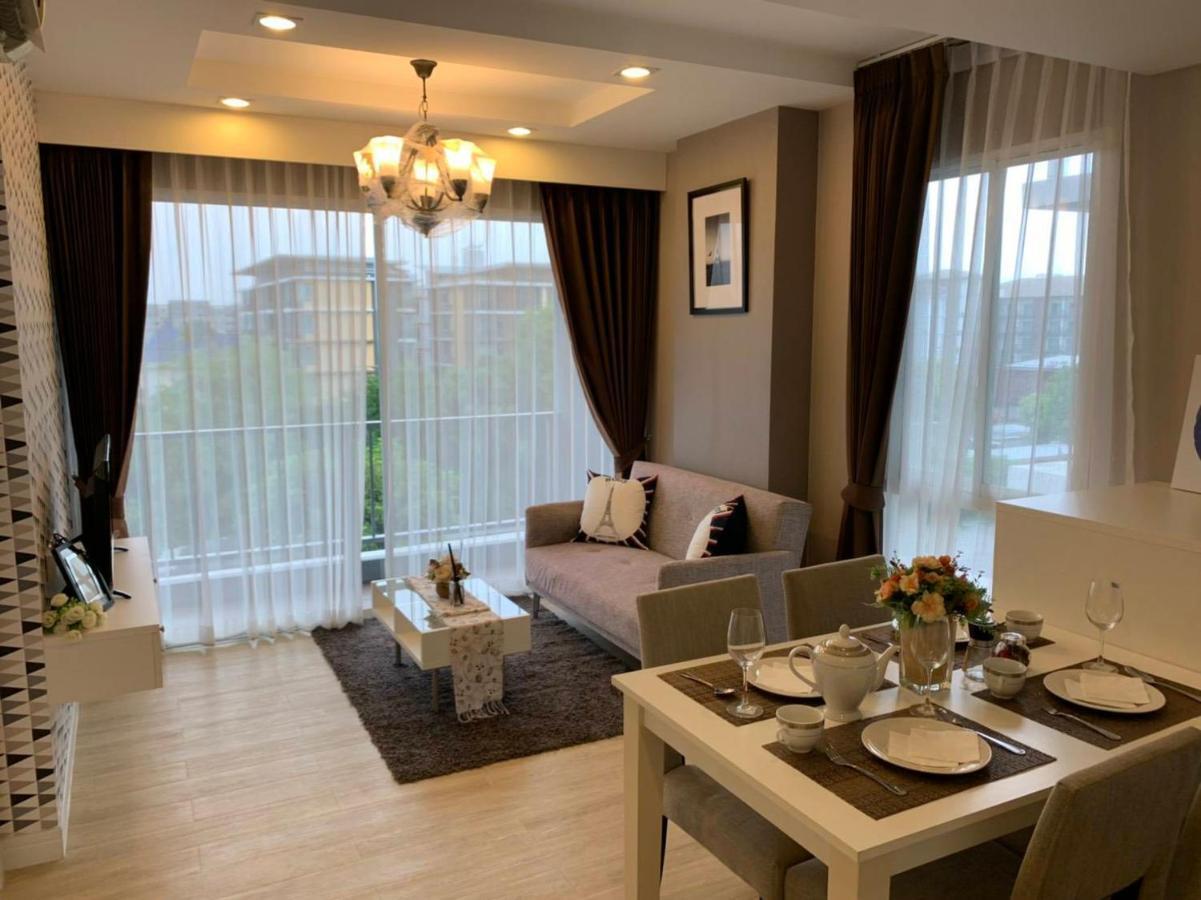 Execlusive Seaview 1 bedroom suite at The Patio Bangsaen Buitenkant foto